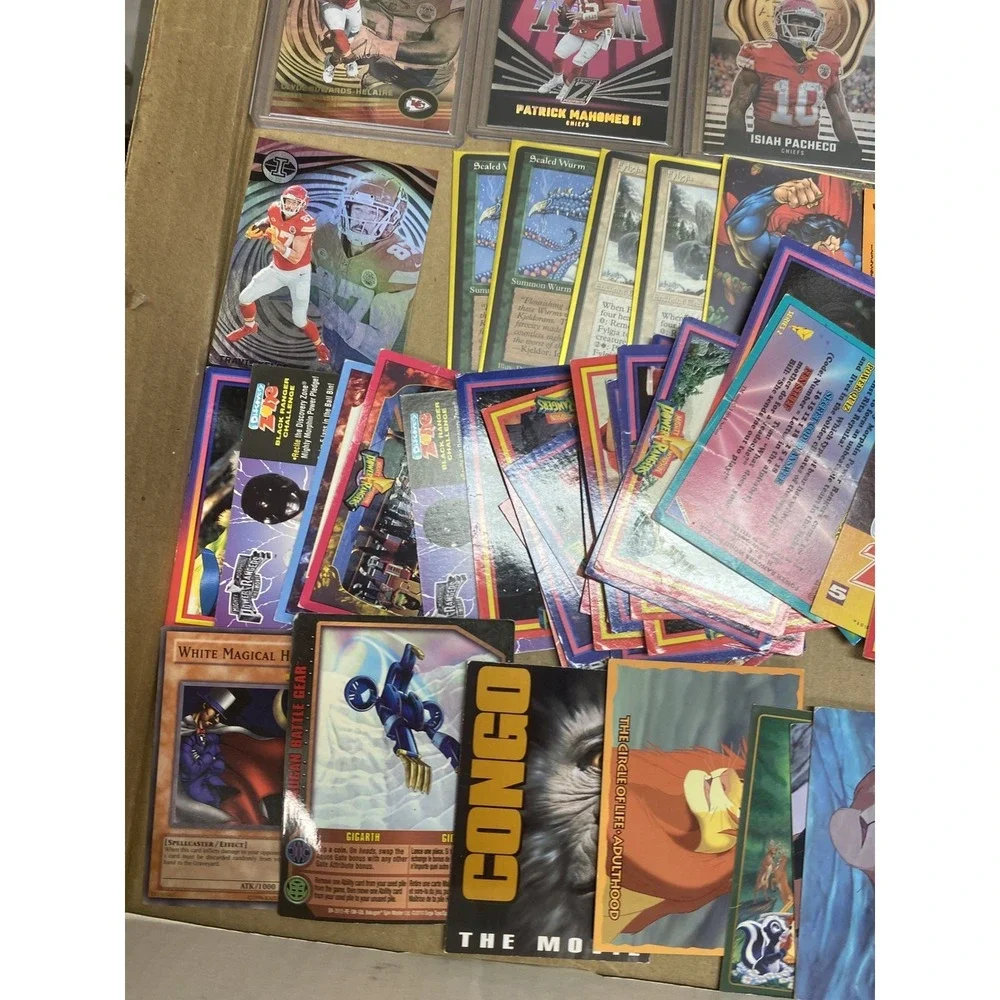 Huge Vintage Card Lot Sports, Power Rangers, Disney, Star Wars Etc